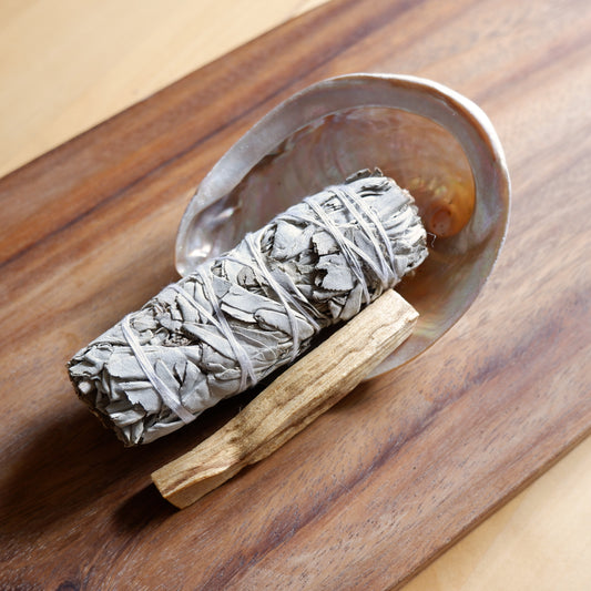 鮑魚殼淨化能量組 Energy Clearing Kit with Abalone Shell