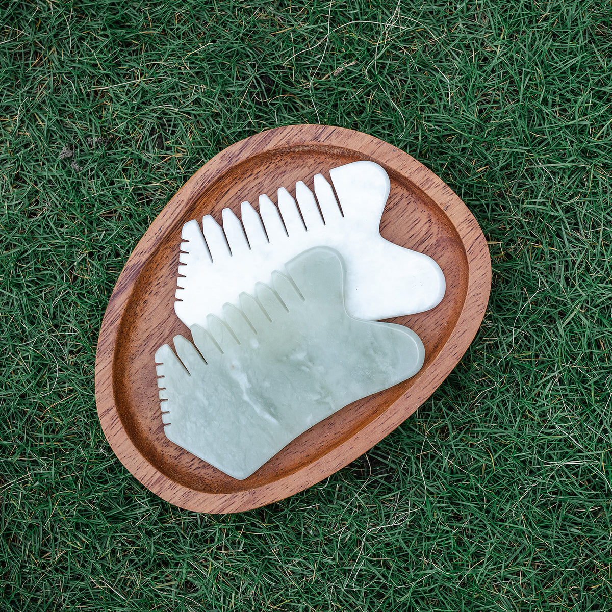 Jade Guasha Comb