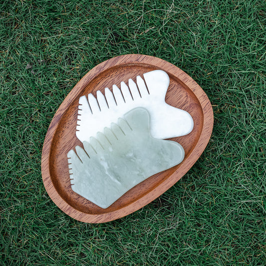Jade Guasha Comb